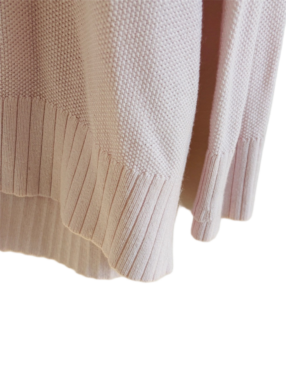 Lululemon Pink Glow Cashlu Sweater Size 8 Relaxed Fit Cashmere Blend - Picture 12 of 12